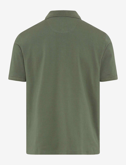 Hi-Flex Pique Knit: Polo Shirt in Cotton Mix