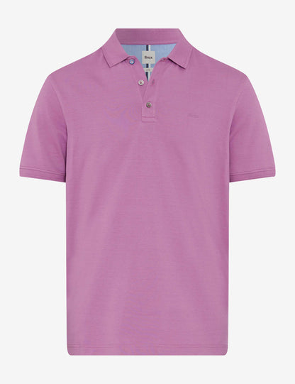 Hi-Flex Pique Knit: Polo Shirt in Cotton Mix