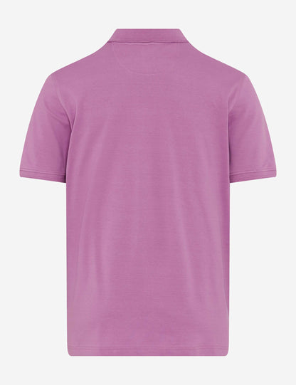 Hi-Flex Pique Knit: Polo Shirt in Cotton Mix