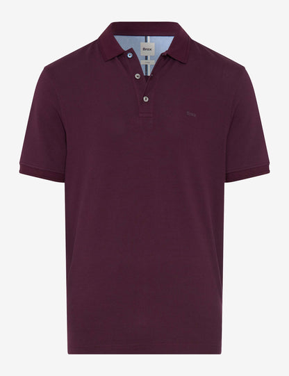 Hi-Flex Pique Knit: Polo Shirt in Cotton Mix