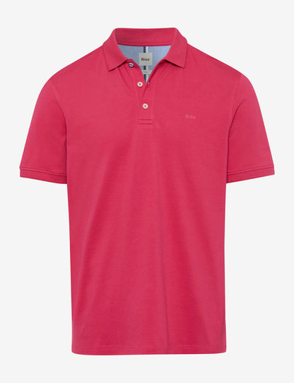 Hi-Flex Pique Knit: Polo Shirt in Cotton Mix