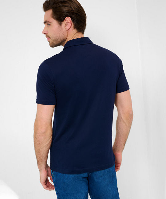 Polo Shirt in A Cotton-Polyester Blend