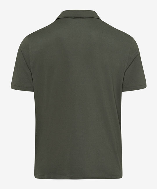 Polo Shirt in A Cotton-Polyester Blend