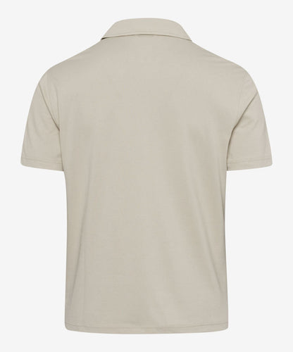 Polo Shirt in A Cotton-Polyester Blend