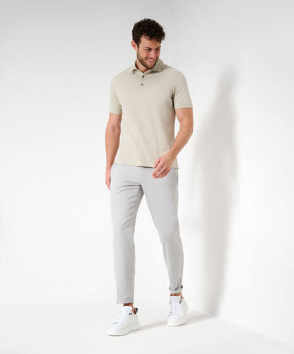 Polo Shirt in A Cotton-Polyester Blend