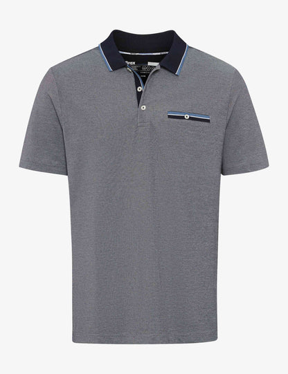 Piqué: Polo Shirt in Cotton Mix