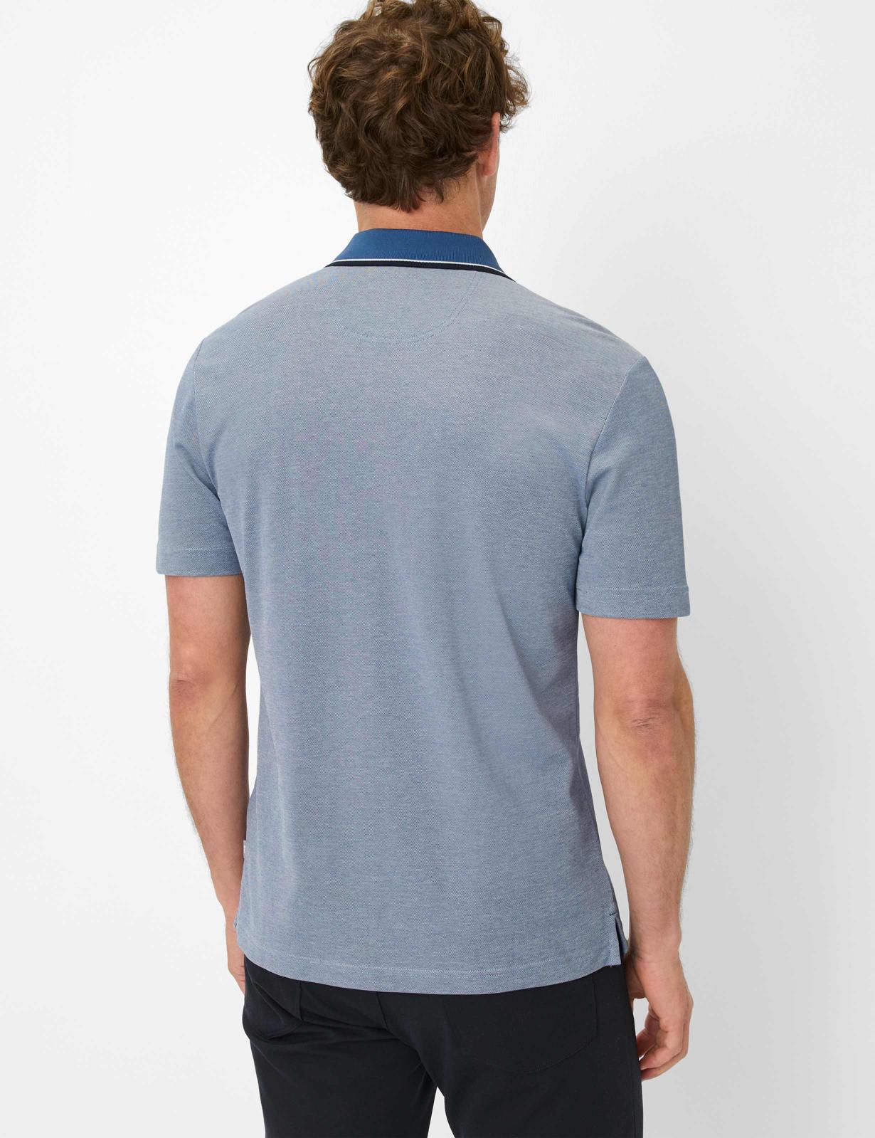 Piqué: Polo Shirt in Cotton Mix