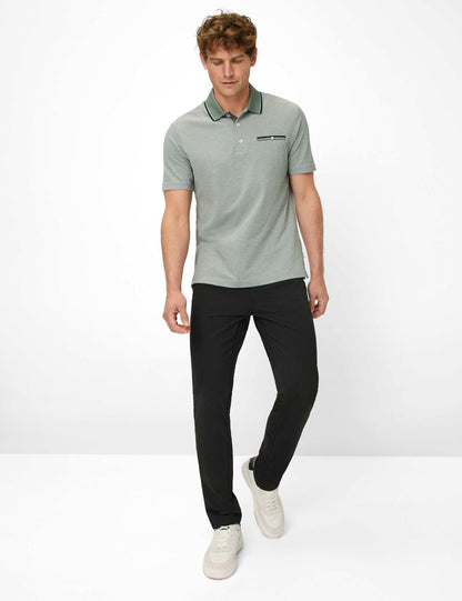 Piqué: Polo Shirt in Cotton Mix