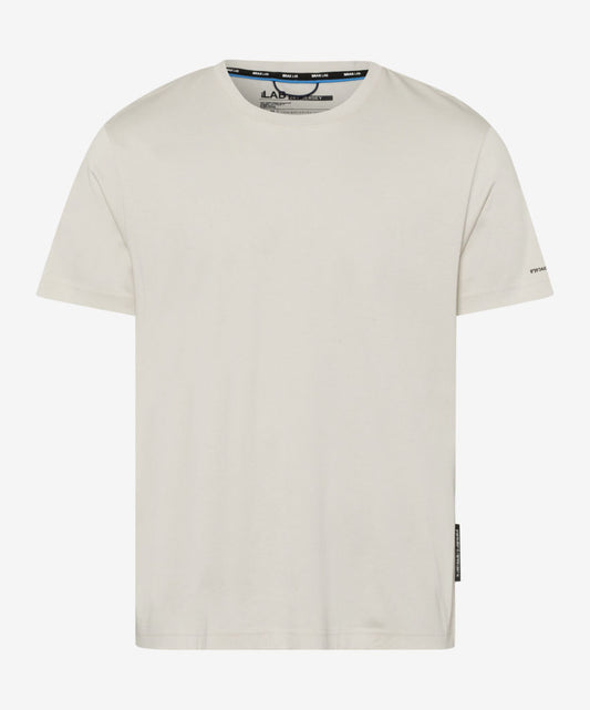 Pure Cotton T-shirt with Sporty Styling Details