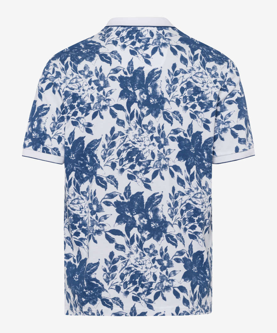Polo Shirt with All-over Print