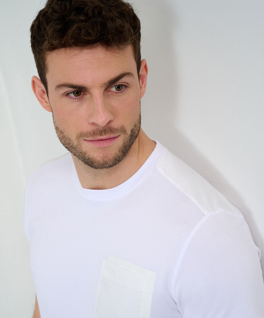 T-shirt with Breast Pocket