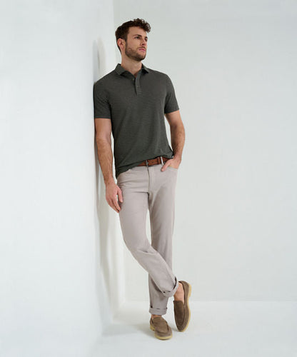 Ultralight Piqué: Polo Shirt in A Cotton-Polyester Blend