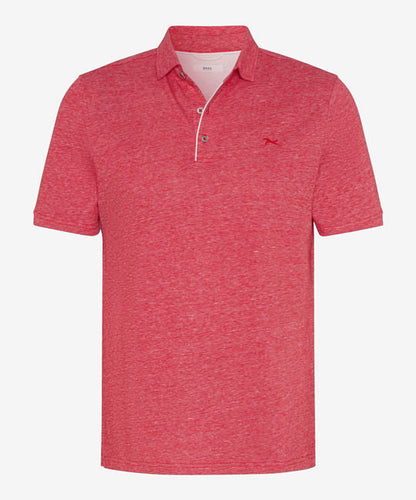 Jersey Linen: Polo Shirt in A Cotton-Linen Mix