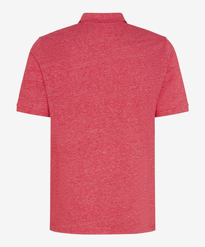 Jersey Linen: Polo Shirt in A Cotton-Linen Mix