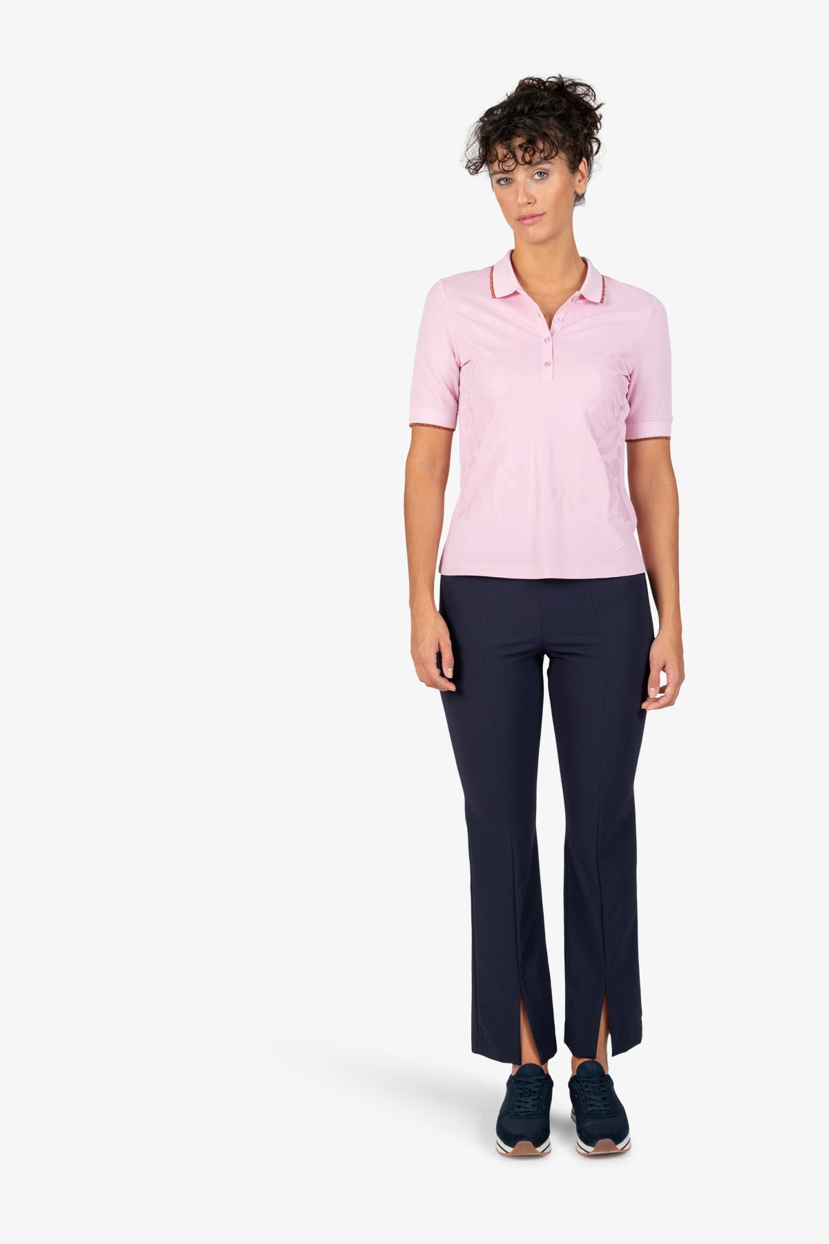 Polo shirt with Turn-down Collar