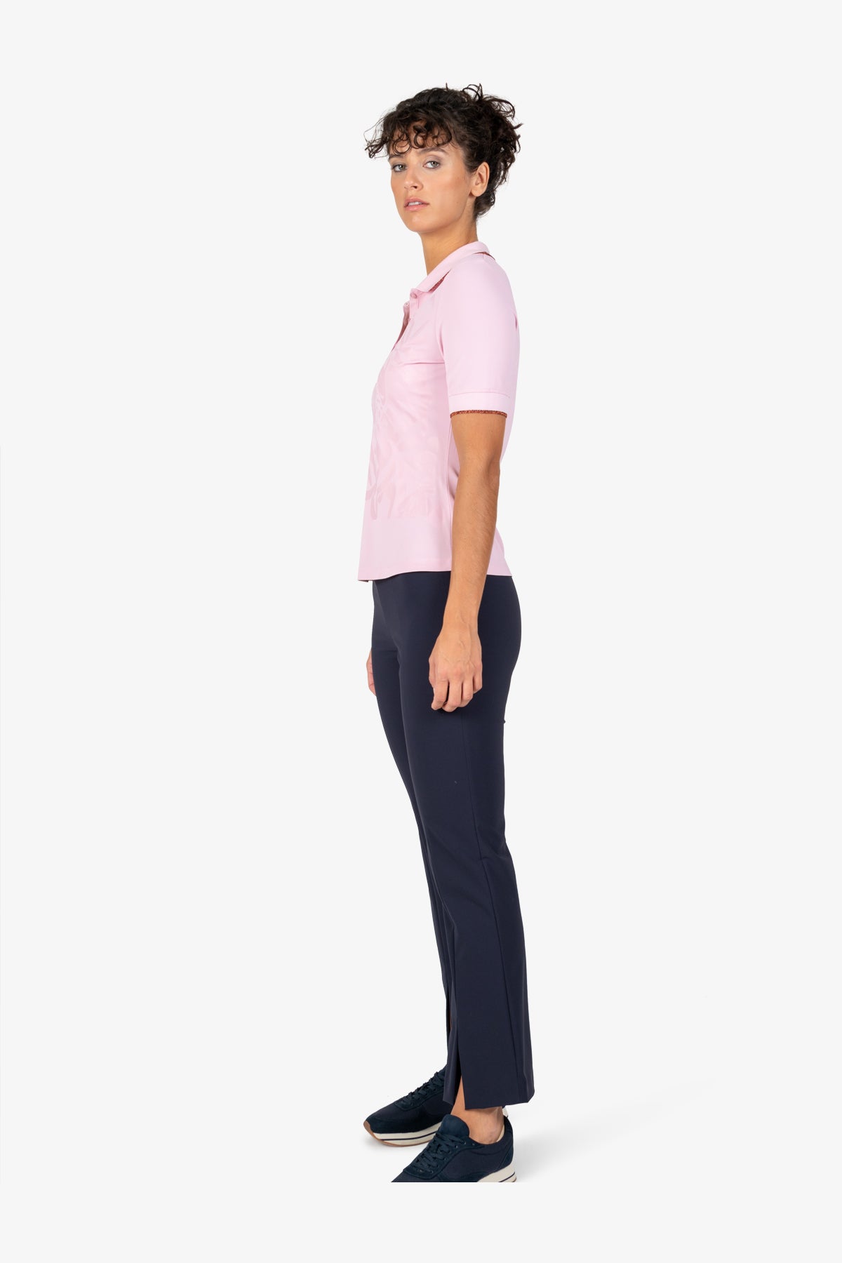 Polo shirt with Turn-down Collar