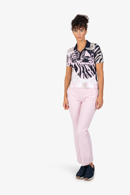 Polo shirt with Turn-down Collar