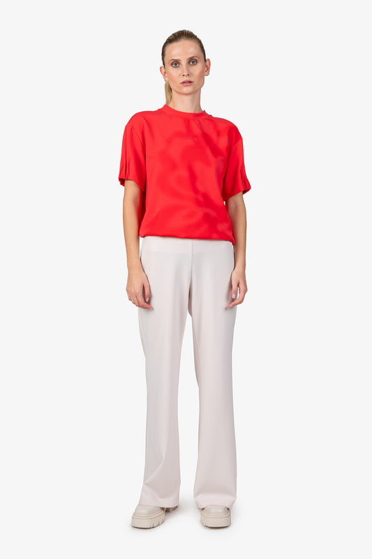 Short-sleeved Round-neck Shirt