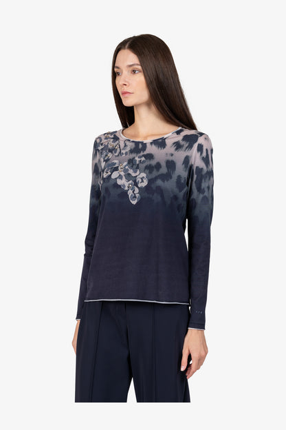 Long-sleeved Round-neck Shirt