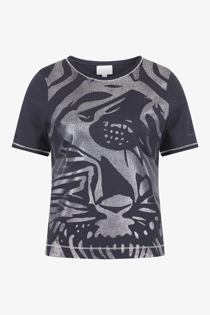Short-sleeved Round-neck Shirt