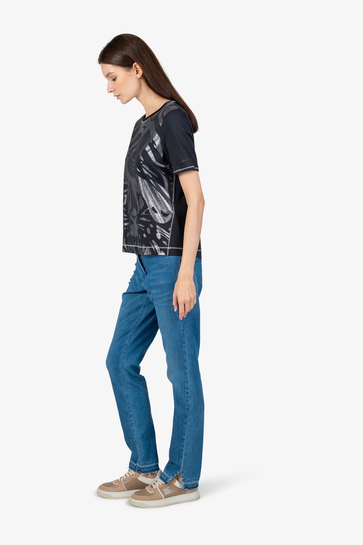 Short-sleeved Round-neck Shirt