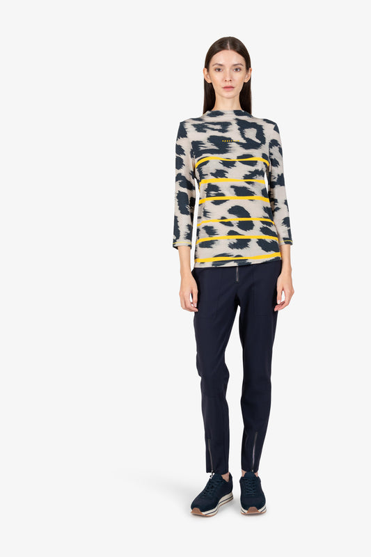 Shirt with Small Stand-up Collar
