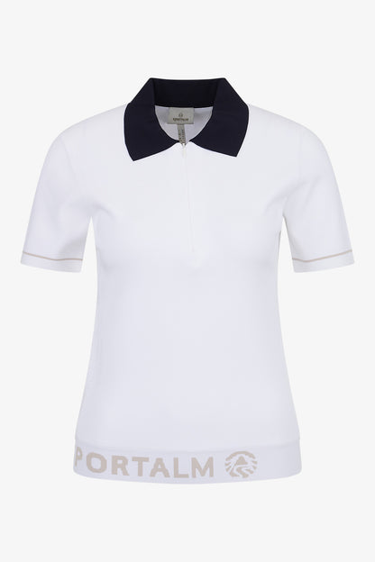 Polo Shirt with Turn-down Collar