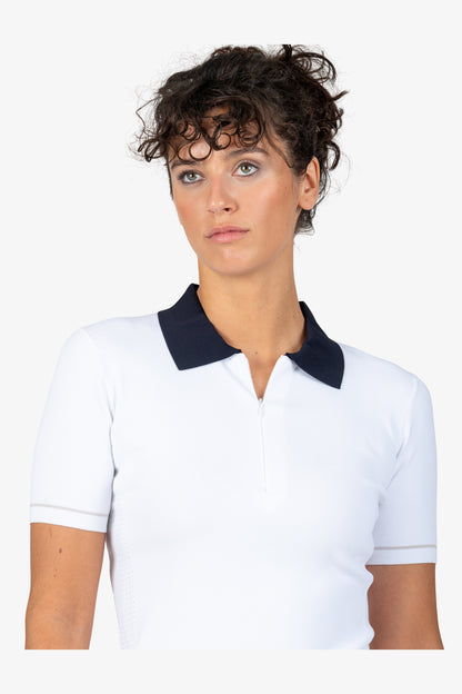 Polo Shirt with Turn-down Collar