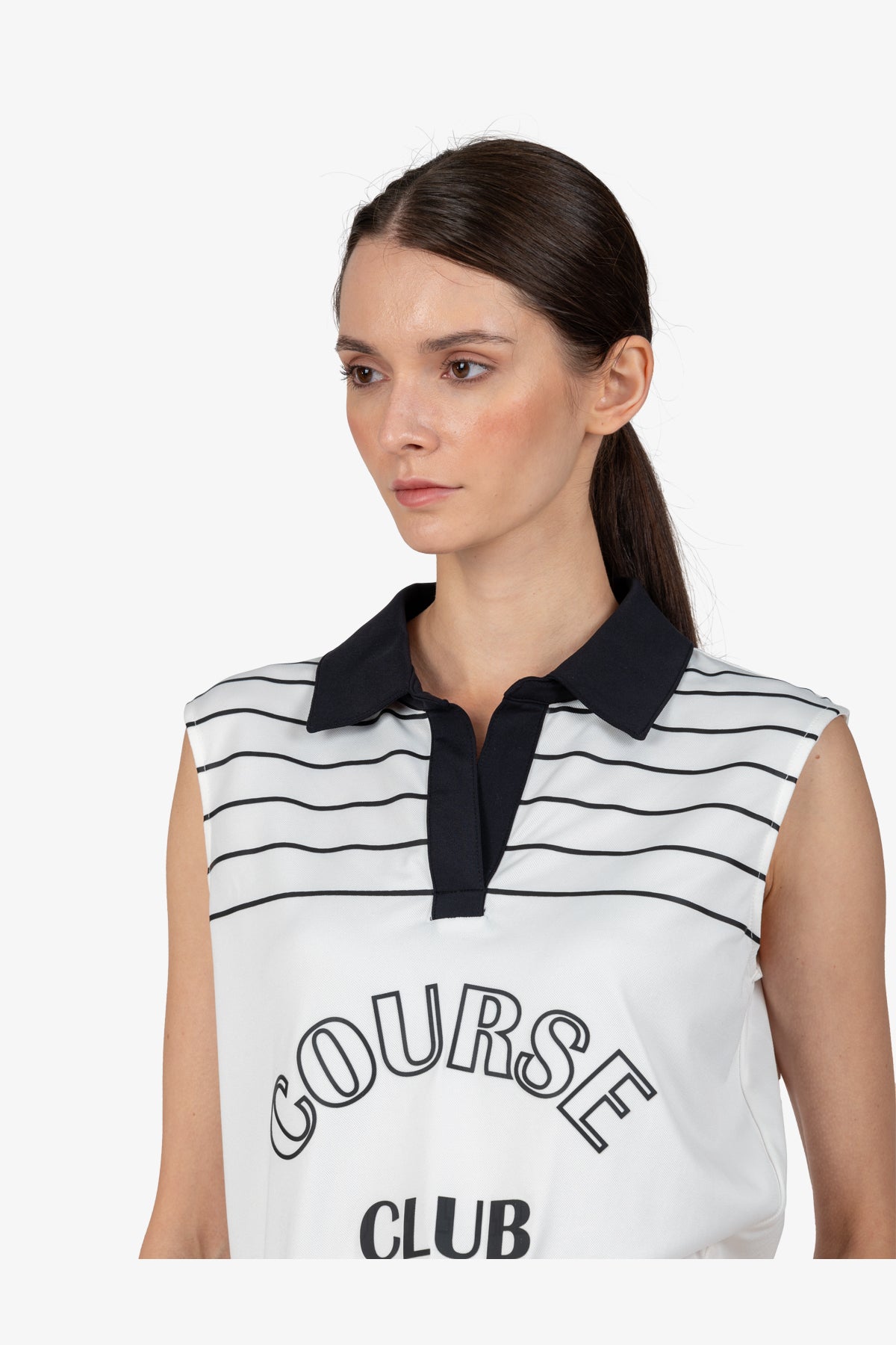 Pullunder with Shirt Collar