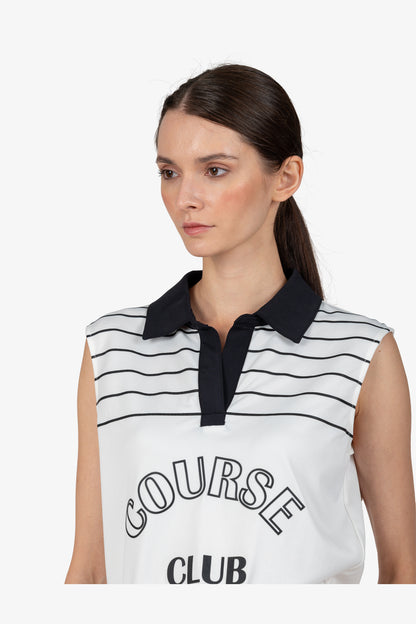 Pullunder with Shirt Collar