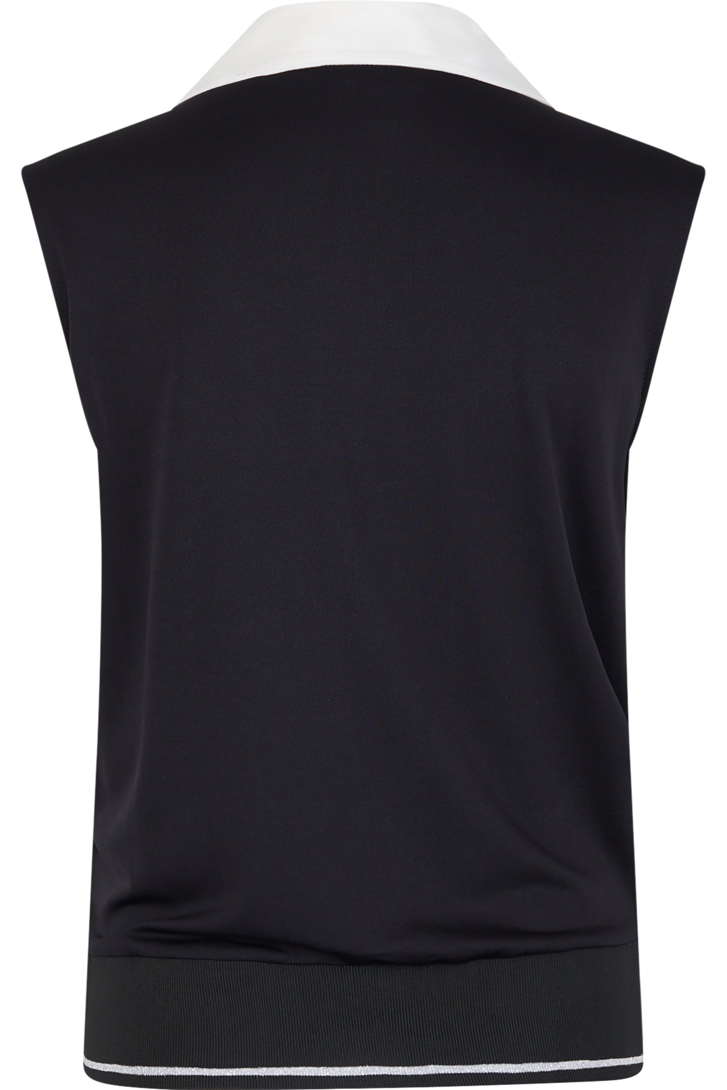 Pullunder with Shirt Collar