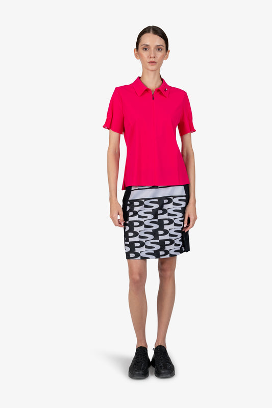 Polo Shirt with Shirt Collar