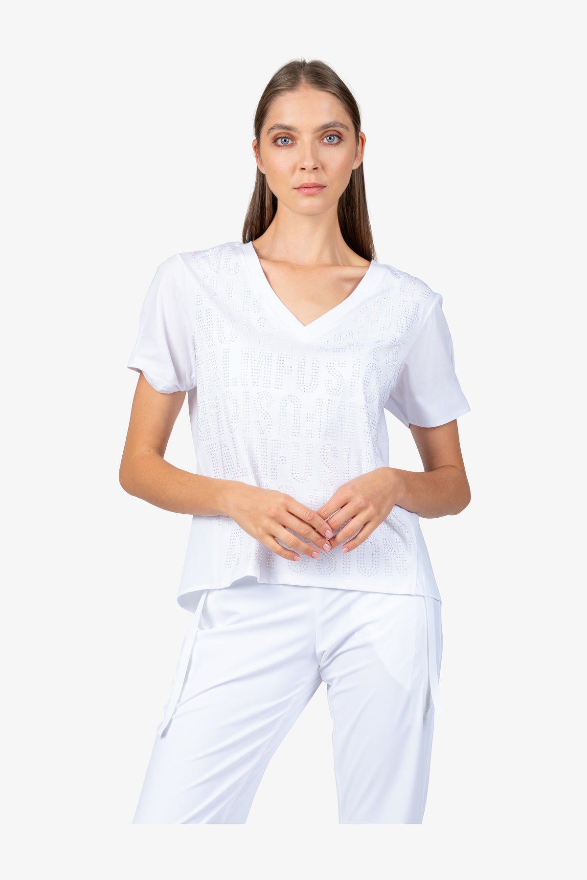 V-neck Shirt Blouse