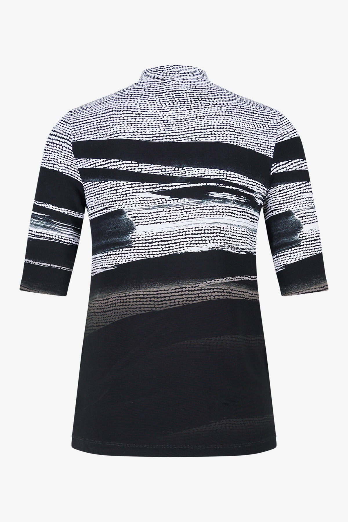 Shirt with Abstract All-over Print