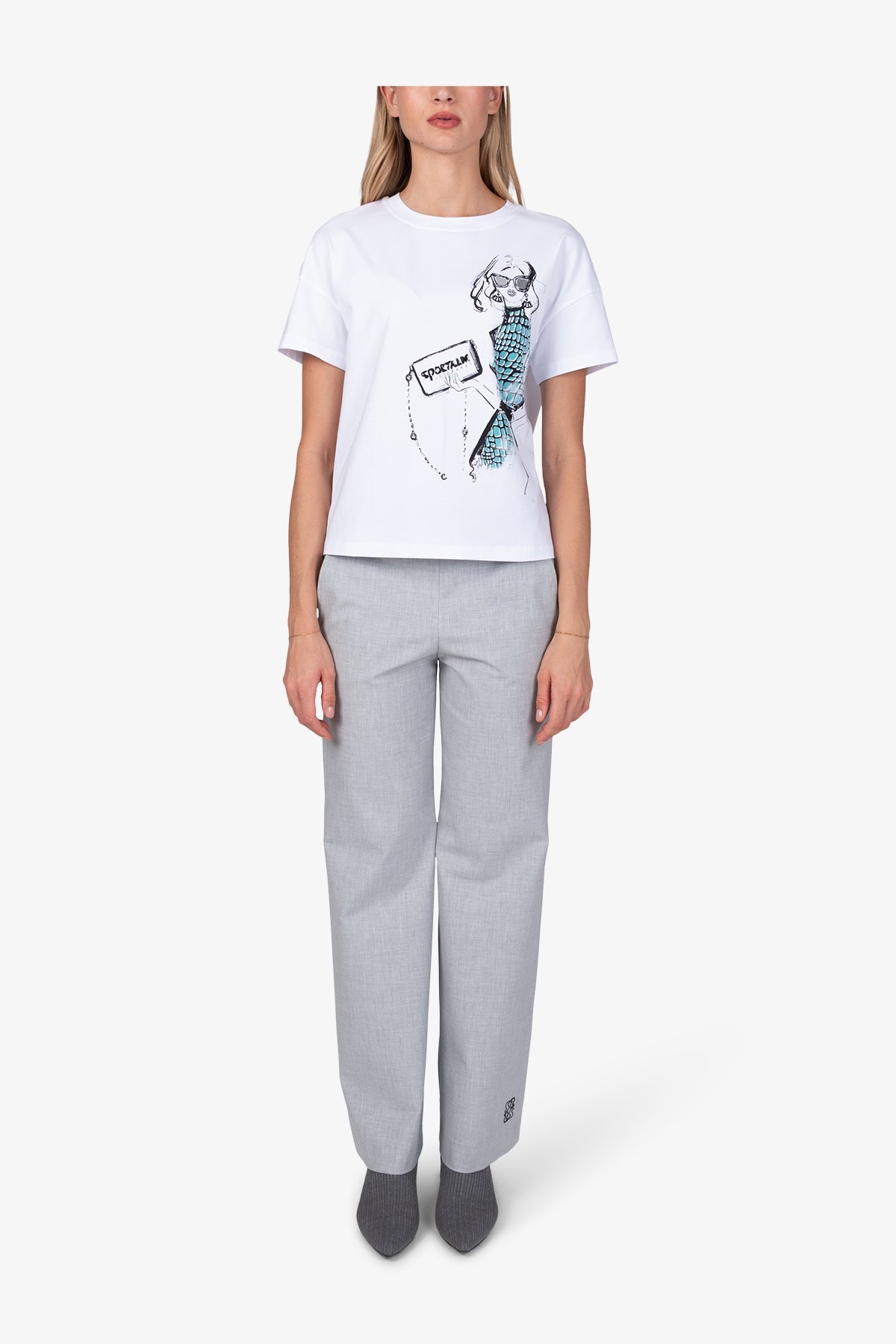 Shirt in High-quality Cotton Jersey Fabric
