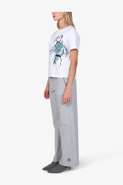 Shirt in High-quality Cotton Jersey Fabric