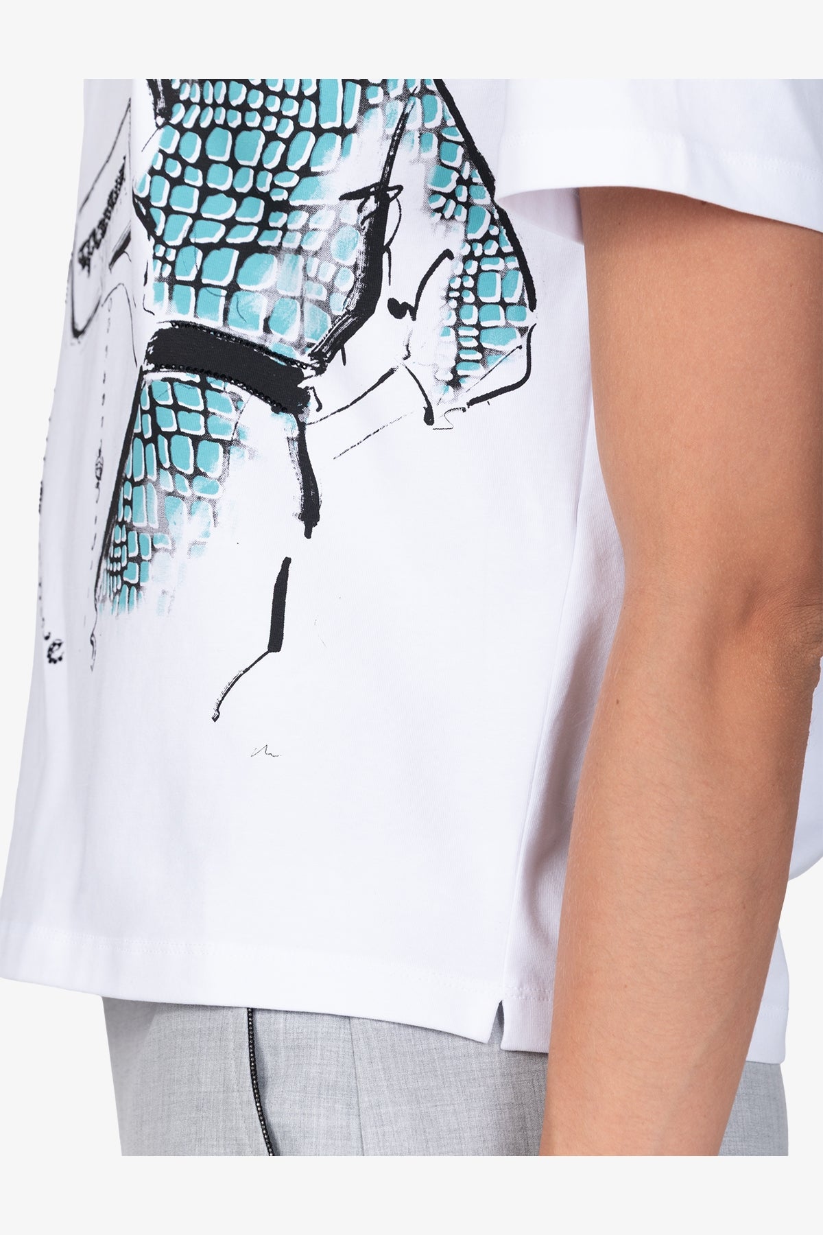 Shirt in High-quality Cotton Jersey Fabric