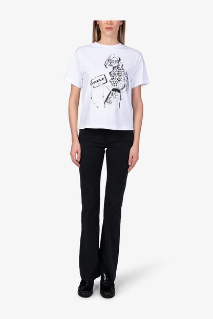 Shirt in High-quality Cotton Jersey Fabric