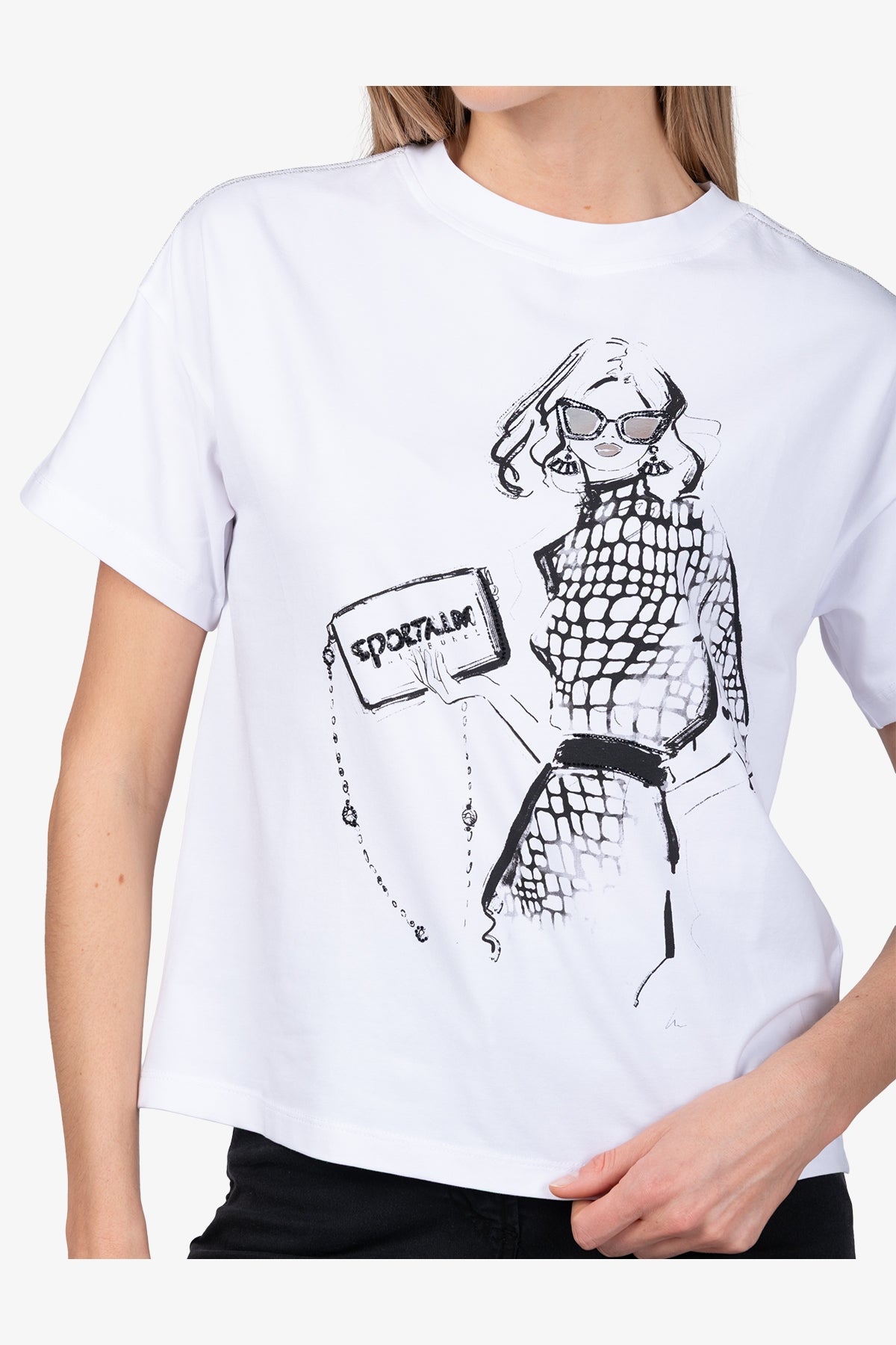 Shirt in High-quality Cotton Jersey Fabric