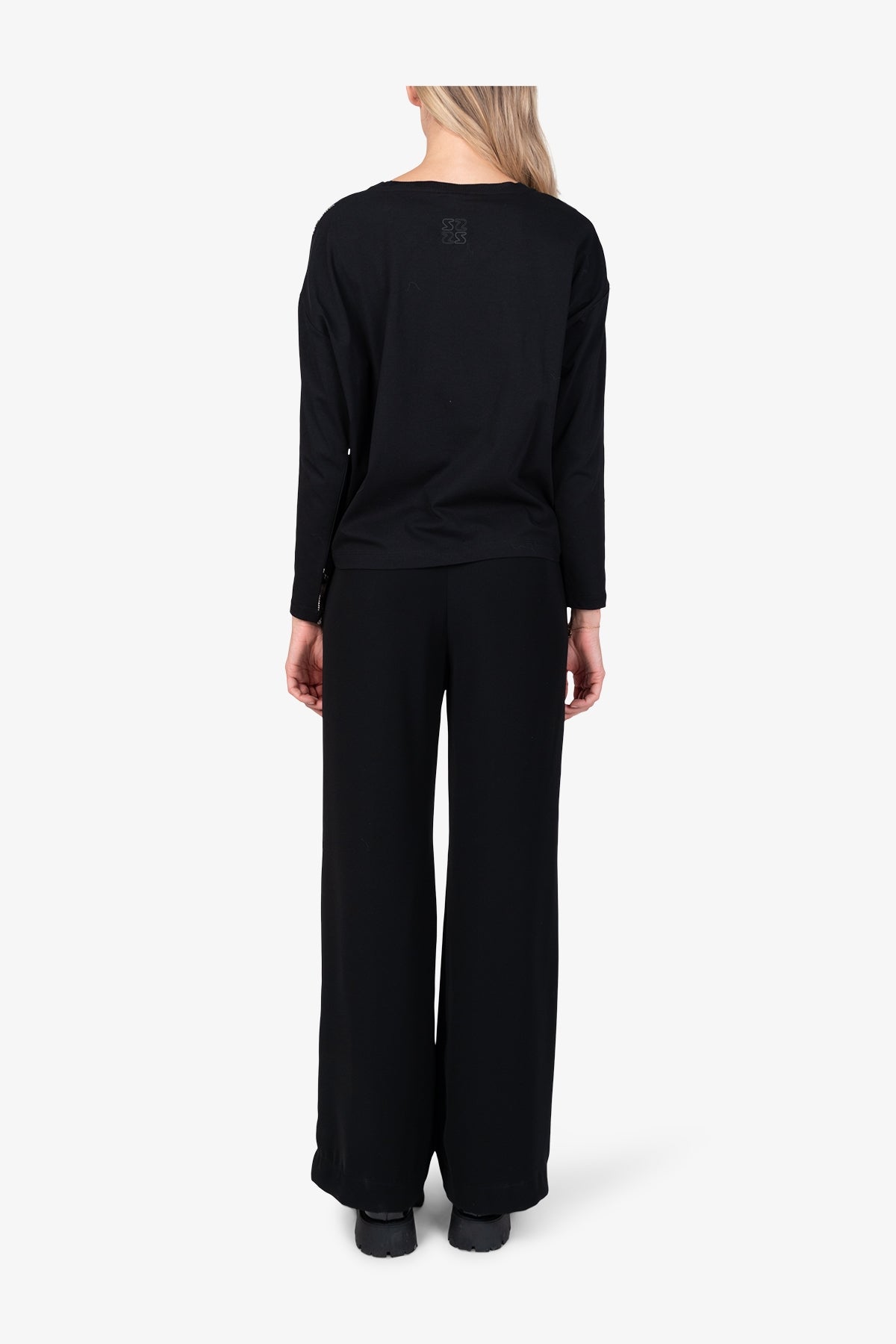 動物印花長袖上衣