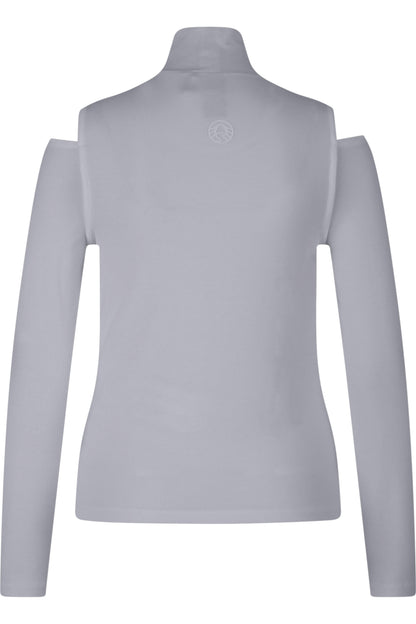 Long-sleeved Shirt with Cut-outs