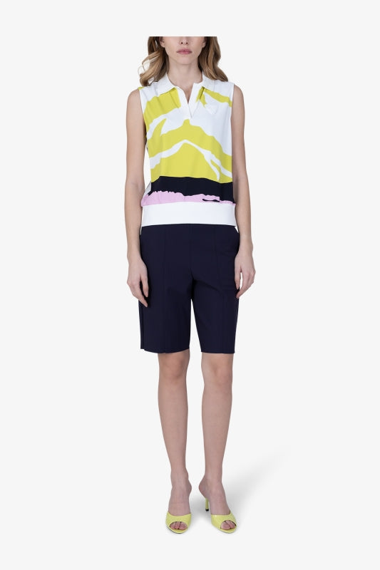 Jumper with Mountain Print