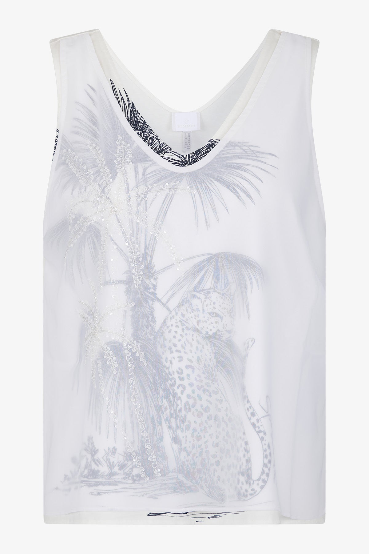 Jungle Print Cotton Shirt