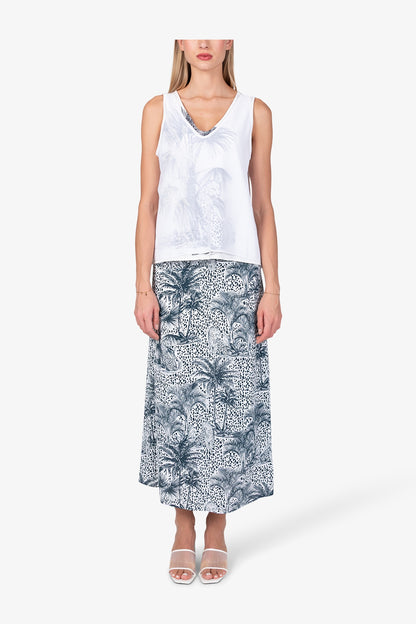 Jungle Print Cotton Shirt