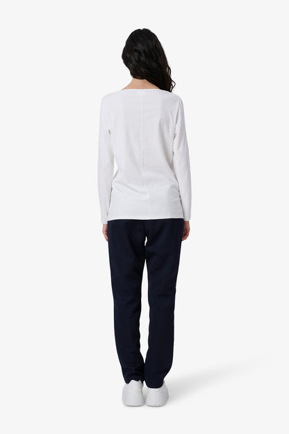 Long-sleeved Cotton Jersey Shirt