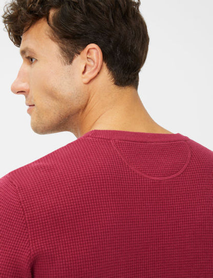 Structure: Knitted Sweater in Cotton-polyamide Mix