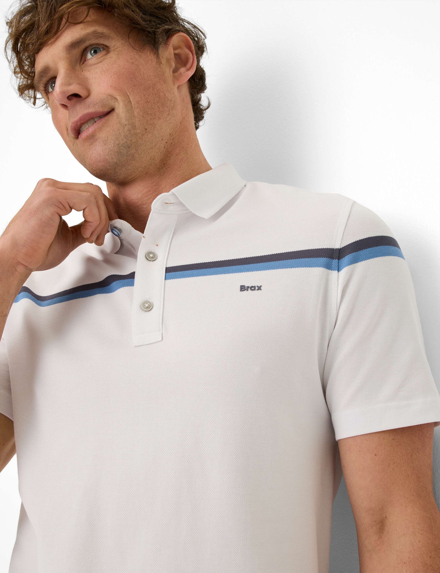 Hi-Flex Pique: Polo Shirt in Cotton Mix