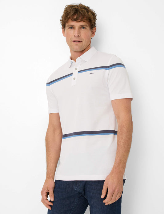 Hi-Flex Pique: Polo Shirt in Cotton Mix