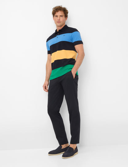 Piqué: Polo Shirt in Cotton Mix