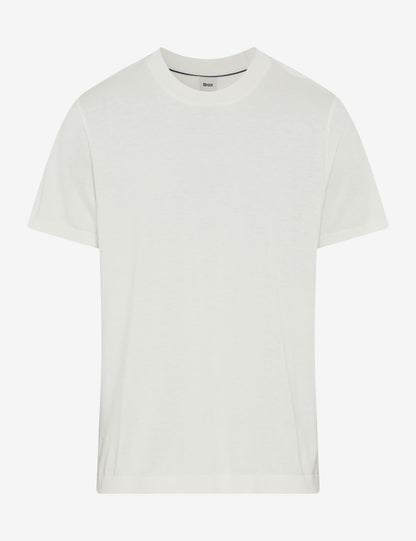 Jersey: T-Shirt in Cotton-Modal Mix